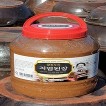전통식품 알찬우리 저염된장 재래식된장 한식된장 시골된장 촌된장 5kg