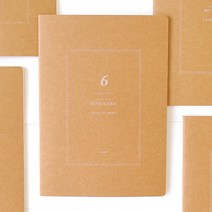 모노라이크 스티치 노트 A5 [WEEKLY PLANNER], 단품없음