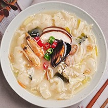 수제비 6인분세트 생수제비1kg+얼큰해물스프6봉 원조맛집, 수제비 6인분세트(생수제비1kg+