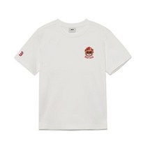 MLB키즈Megabear 로고 반팔 티셔츠(7ATSC0233-43WHS)