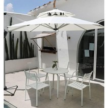 야외 테이블 의자 레저 밀크티 숍 카페 안뜰 테라스 원목 베란다 세트 루프탑 차지붕텐트, 12 140 x 80 직사각형 테이블 + 의자4개