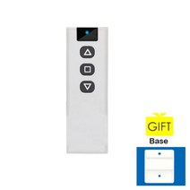 투야 스마트 라이프 와이파이 블라인드 커튼 스위치 전기 롤러 셔터 구글 홈 알렉사 제어용 RF 리모컨 포함 433Mhz, 1RE, 1RE