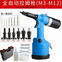 에어리벳건 리벳터기 리베트건 에어 자동 당기는, (S880-C형리뱃건/M3-M12팁+타이로드)