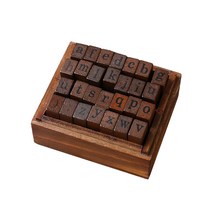 앤티크 알파벳 우드 박스 다꾸 영어 영문 숫자 이니셜 스탬프 스템프 다이어리 꾸미기, 05 : 숫자