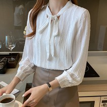 루나걸 유라 리본 블라우스