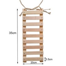 고양이 캣타워 캣휠 캣폴 캣돌 다양한 크기 cat bridge use for cat 케이지 sisal rope cat 사다리 애완 동물 가구 cat step scratcher, 쇼로, 35cm 직선 사다리