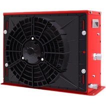 대형 트럭 24v 주차 에어컨 일체형 12v 굴착기 캠핑카, 노란색