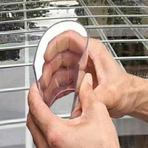 렉산 넥산 폴리카보네이트 지붕 공사 재료 누수 덮개, 폭 1.5m 두께 1.2mm