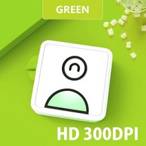 도트프린터 인쇄기 영수증 사무용 송장 다용도 라벨 HD 모바일 미니 포토 프린터 Poooli L1 L2 블루투스 포, 03 L2 GREEN 300DPI