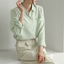 벨르 BELLE 여성 봄 링클프리 기본 무지 블라우스 셔츠 (9695811)