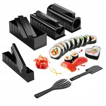 김밥 만들기 키트 10개 DIY 롤 스시 메이커 김밥틀 주먹밥 삼각김밥, 김밥만들기 키트 10개 DIY