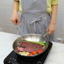 사은품 증정) 인덕션용 스테인레스 후라이팬 28cm
