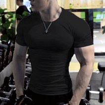 머슬핏반팔 남자헬스복 기능성반팔 여름 티셔츠 슬림핏 MMA 주짓수 트레이닝 스포츠