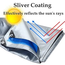 하비타브 타브쉘 윈드스톰Outdoor Waterproof PE Tarpaulin Rainproof Cloth Outdoor Mat Plant Boat Car, 05 300x400cm