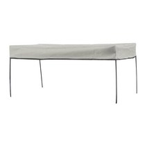 왜건 캐노피 운송 트레일러 정원 캠핑 카트 차양, 90cmx50cm, 설명한대로, 짙은 회색