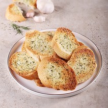 신진제과 국내산 마늘사용 수제마늘빵 바케트 스프레드 에어프라이어 냉동빵 식빵, 30개입, 500g