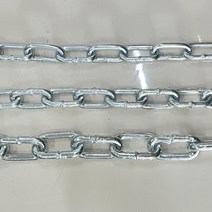 쇠사슬 체인 주차장 바리게이트 통제줄 안전줄 철체인 M3 1미터, M9 1미터 (수량추가시 길이연장), 스텐 체인(STS304)