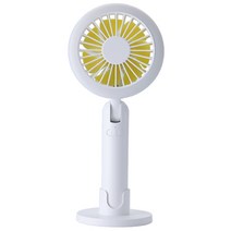 LED 휴대용 미니 선풍기 가볍고 시원한 선풍기, 블루