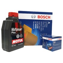 트레일블레이저 1.2 DI 가솔린 합성유 모튤 멀티파워플러스 5W30 5L+보쉬 오일필터 O0355+에어크리너 A3023