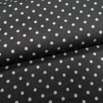 [싸다원단] 블랙 도트패턴 면원단 [CO280]