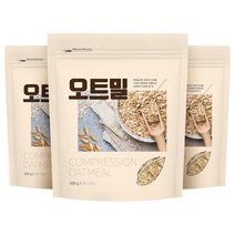 현대농산 오트밀 1.5kg (500gX3봉) 귀리 100% 시리얼, 500g, 3개