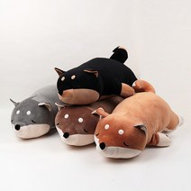 시바견인형 남자아기애착인형 100cm, 100cm-허니브라운