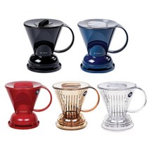 [바보사랑] 미스터 클레버 커피 핸드 드리퍼 드립퍼 기구 용품 기구 추출, 색상/사이즈:선택01/미스터클레버(소)_블랙