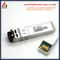 10Gb SFP 10G-SR 트랜시버 모듈 광섬유 sfp 10g SR 850nm 537 300m DDM 이중 LC 광, [03] Compatible  CISCO