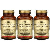 솔가 콜린 이노시톨 500mg 100캡슐 3통 주석산수소콜린