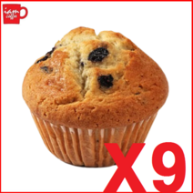 블루베리 머핀 140g x9ea /머핀빵/머핀/미니머핀/모카 머핀/초코칩 머핀/머핀컵/베이커리/디저트 /머핀빵/머핀/미니머핀/모카 머핀/초코칩 머핀/머핀컵/베이커리/디저트