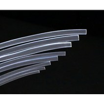 5메터/몫 2:1 투명한 열 수축 튜브 1mm ~ 8mm 폴리올레핀 와이어 케이블 전자 부품 절연 슬리브, 08 5mm