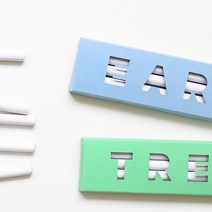 [바보사랑] 신문지 종이 연필 5자루 세트 업사이클링 필기구, 타입:TREE연두