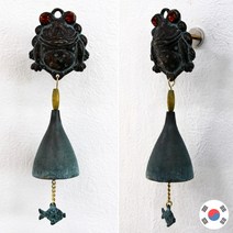 [바보사랑] 엽전문 두꺼비 청동주물 호리병 도어벨 1종 SDH-174, 상세 설명 참조