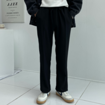 이브컴퍼니 남성용 밴딩 와이드 슬랙스 팬츠 2434