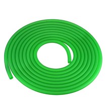 Uxcell 4.9m(16피트) 6mm PU 트랜스미션 라운드 벨트 고성능 우레탄 벨트 그린 컨베이어 본딩 기계 건조기용