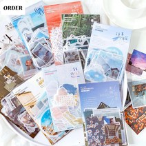 인스타 감성 판스 조각 스티커 다꾸 다이어리꾸미기, 10.레터링 (ST-877)