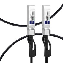 0.5m(1.6피트) SFP+ 케이블 10G DAC FLYPROFiber SFP to 트위낵스 시스코 SFP-H10GB-CU0.5M 유비쿼티 넷기어 미크로틱 슈퍼마이크로용 패시브, 0.5m (1.6ft)