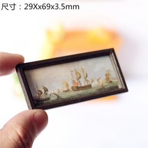 미니어처 음식 생신상 찐고구마 상차림 미니를사랑하는사람들1Pc DIY 인형 집 미니 유화 1/12 소형 미니어, 01 1PC