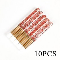 견고한 10/30/50/100pcs 속눈썹 브러쉬 확장 반짝이 래쉬 샴푸 코 모공 클렌징 메이크업 도구, 13 NB-CRD-10