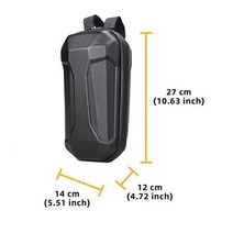 전기자전거 부속품 24L 전기 스쿠터 전면 가방 샤오미 M365 Kugoo M4 방수 EV, Black 4L +프랑스