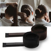 똥머리 당고머리 헤어끈 스틱밴드 올림머리 머리끈 곱창 만두머리