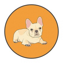 사계절 귀여운 동물 러그 카페트 원형 아이방 카펫 강아지 불독 웰시코기 달마시안 얼룩말 기린