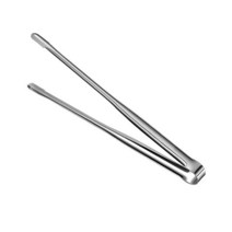 304 Stainless Steel Kitchen Cooking Tongs Sturdy Grilling Barbeque Brushed Food Tongs Utensil Tongs, 03 S