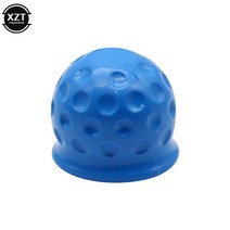 자동차견인볼 견인장치 견인고리 새로운 가지 색상 유니버설 토우 바 볼 커버 캡 트레일러 히치 보호 자동, 02 파란