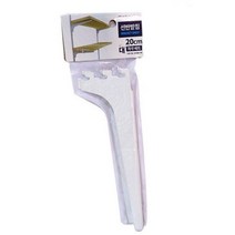 JLQ345258냉장고위수납장선반받침 좌우세트20cm(대)K-6952 무지 압축선반