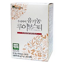 냉침용 순한 루이보스 티백 40t 맛좋은차 말린차 건조차 발효잎차 영양풍부차 물대용, 상세페이지참조