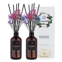 에스메랄다 보니언 플라워 디퓨저 200ml 2개입, 그린 라벤더 향