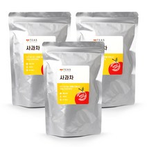 티즈 국산 사과칩 건조과일 건조 사과 말랭이 100g 3봉, 3개
