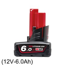 임팩드릴 밀워키 리튬이온 배터리 M12B6 (12V-6.0Ah) 형-72394EA, GC_ 본상품선택