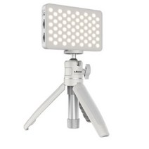 VIJIM 화이트 Combo 1 미니포켓 LED 조명 삼각대 KIT세트, VL120, 9세트